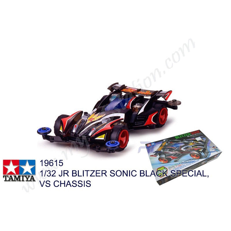 TAMIYA BLITZER-SONIC VSシャーシ Tamiya Mini 4wd Blitzer Sonic Black Special 1/32 | eBay