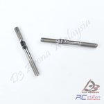 3RACING 64 Titanium 3mm Turnbuckle, 2pcs ( 40mm to 72mm )