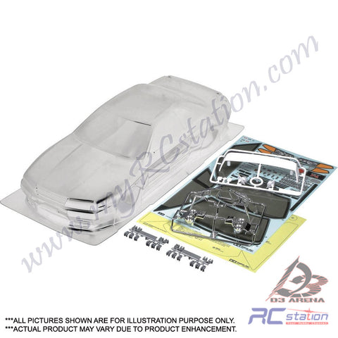 Tamiya Body Shell #51365 - 1/10 RC Skyline Nissan GT-R R32 Body Set [51365]