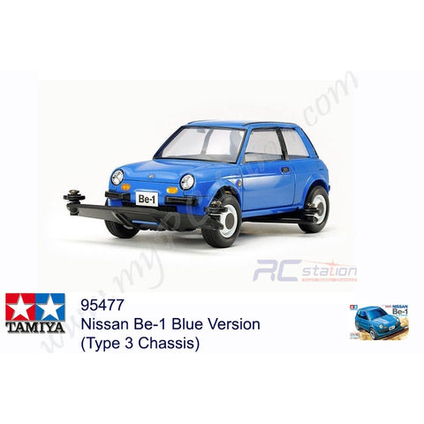 Tamiya #95477 - Nissan Be-1 Blue Version (Type 3 Chassis)[95477]