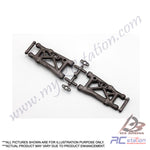 Yokomo BD-008RG1 - Rear Lower Sus Arms (Graphite molded / 39.5mm shock pivot) for BD7 / BD5 [BD-008RG1]