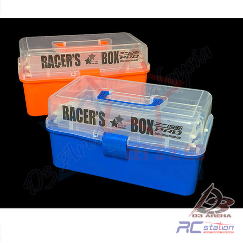 RACER'S BOX (LET'S & GO), 326*15*45*190MM (BLUE, ORANGE, PURPLE )