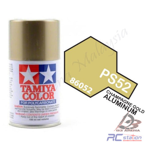 Tamiya #86052 - Color PS-52 Champagne Gold Aluminium #86052