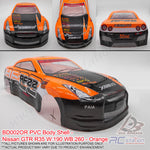 PVC 1/10 Body Shell - Nissan GTR R35 W:190 WB:260 - BD002