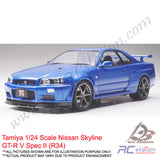 Tamiya Model #24258 - 1/24 Nissan Skyline GT-R V Spec II (R34) [24258]