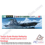 Tamiya Scale Models Battleship #31713 - 1/700 U.S. Aircraft Carrier CV-3 Saratoga [31713]