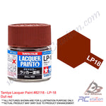 Tamiya Lacquer Paint LP-18 Dull red [82118]