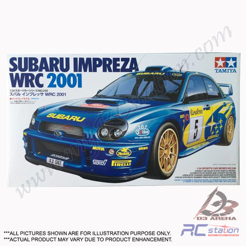 Tamiya Model #24240 - Tamiya Subaru Impreza WRC 2001 [24240]