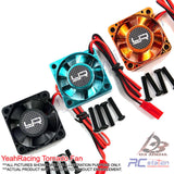 Yeah Racing Tornado High Speed Cooling Fan 30x30mm for Motor Heat Sink (Black Blue Orange Pink)