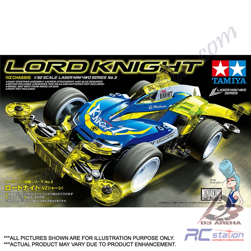 Tamiya Mini 4WD NEO-VQS, Châssis VZ, Japan Cup 2020, échelle 1/32, Carrosserie Polycarbonate