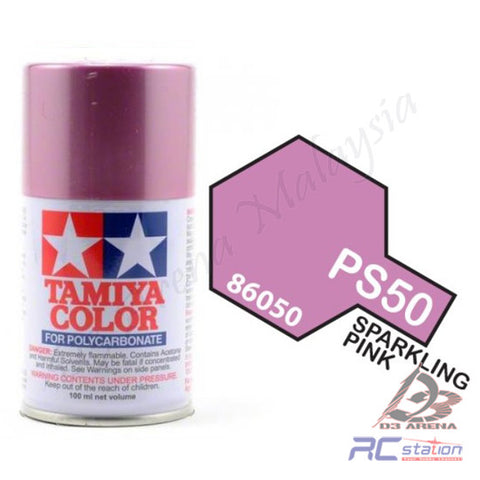 Tamiya #86050 - Color PS50 Sparkling Pink Anodized Aluminum #86050