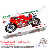 Tamiya Scale Models Motorcycle #14063 - 1/12 Ducati 888 [14063]