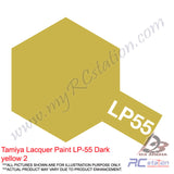 Tamiya Lacquer Paint LP-55 Dark yellow 2 [82155]