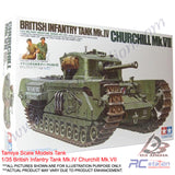 Tamiya Scale Models Tank #35210 - 1/35 British Infantry Tank Mk.IV Churchill Mk.VII [35210]