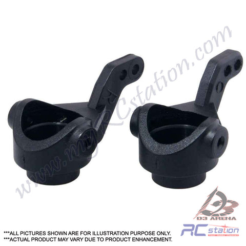 HSP #02014 - HSP Steering Hub for 1/10 Scale RC Cars 2pcs (Black) [02014]