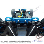 Yeah Racing Aluminum Front / Rear Damper Stay For Tamiya TT02 [TT02-008BU]