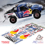 TeamC Racing TS502 Redbull SC Sticker, 20x40cm