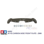 Tamiya #94902 - JR HG Carbon Wide Front plate for AR 2mm [94902]