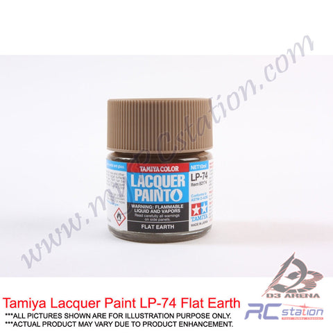 Tamiya Lacquer Paint LP-74 Flat Earth [82174]