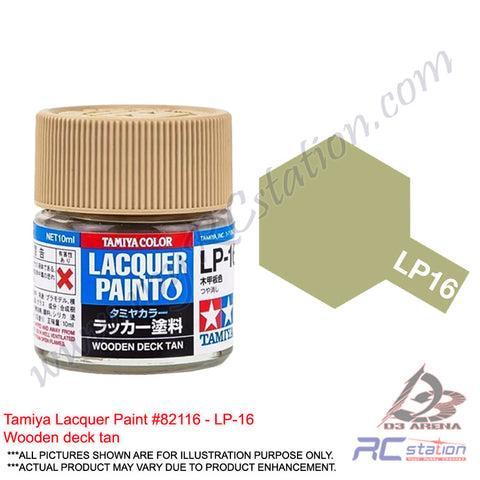 Tamiya Lacquer Paint LP-16 Wooden deck tan [82116]