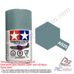 Tamiya AS Color #86525 -  AS-25 Dark ghost grey Modern USAF and US Navy Spray Matt