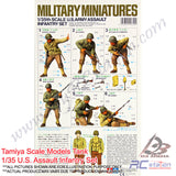 Tamiya Military Miniature Series #35192 - 1/35 U.S. Assault Infantry Set [35192]