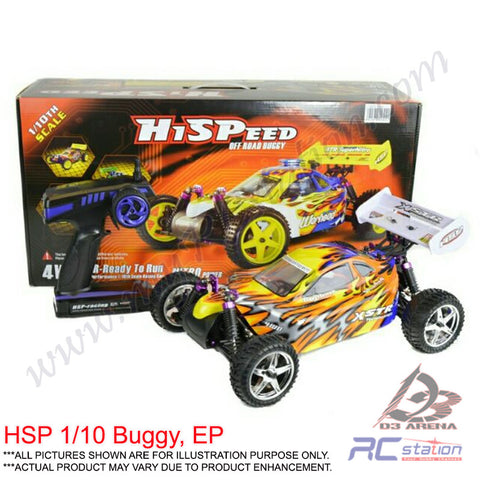 HSP Buggy RC Car 4wd 1:10 Electric Power Off Road Buggy 2.4Ghz 94107