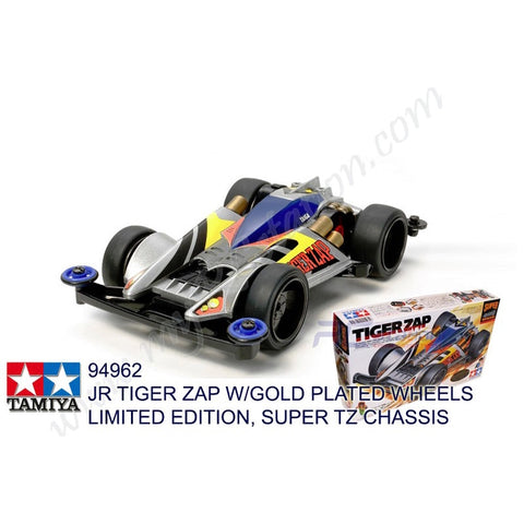 Tamiya #94962 - JR TIGER ZAP W/GOLD PLATED WHEELS LIMITED EDITION, SUPER TZ CHASSIS [94962]