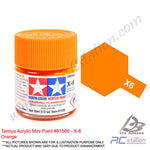 Tamiya Acrylic Mini X-6 Orange - 10ml Bottle #81506