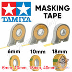 Tamiya - Masking Tape 6mm 10mm, 18mm, 40mm with and without Dispenser 87030 87031 87032 87033 87034 87035 87063