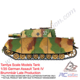 Tamiya Scale Models Tank #35353 - 1/35 German Assault Tank IV Brummbär Late Production [35353]