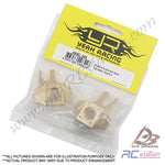 Yeah Racing #AXSC-008 - Yeah Racing Brass Knuckle Arm 2pcs For AXIAL SCX10 II / Wraith 1.9