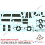 Tamiya Scale Models Aircraft #61040 - 1/48 North American P-51D Mustang™ 8th Air Force [61040]