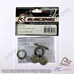 3Racing #SAK-A555 - 3racing Advance 20m Pulley Set #SAK-A555