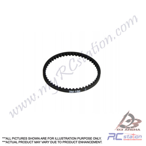 3Racing #SAK-12 - Rear Belt 171t For Sakura Zero #SAK-12