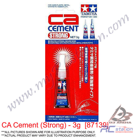 Tamiya CA #87139 - CA Cement (Strong) - 3g [87139]