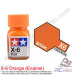 Tamiya Enamel X-6 Orange Paint (Gloss)