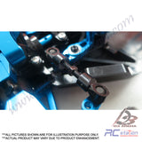 Yeah Racing Adjustable Steering Tie-Rod Set For Tamiya TT02 [TT02-012]