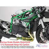 Tamiya Scale Models Motorcycle #14136 - 1/12 Kawasaki Ninja H2 Carbon [14136]