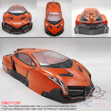 PVC 1/10 Body Shell - Lamborghini W:185 WB 260 - BD011