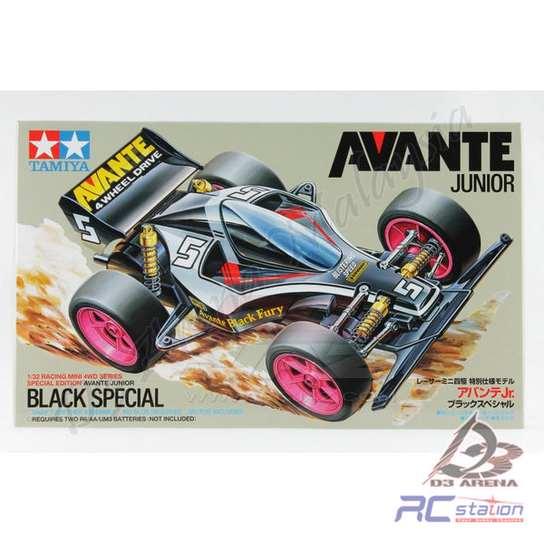 自動車 TAMIYA SUPER AVANTE BLACK SPECIAL タミヤ 1/32 レーサーミニ四駆シリーズ スーパーアバンテJr. ブラック