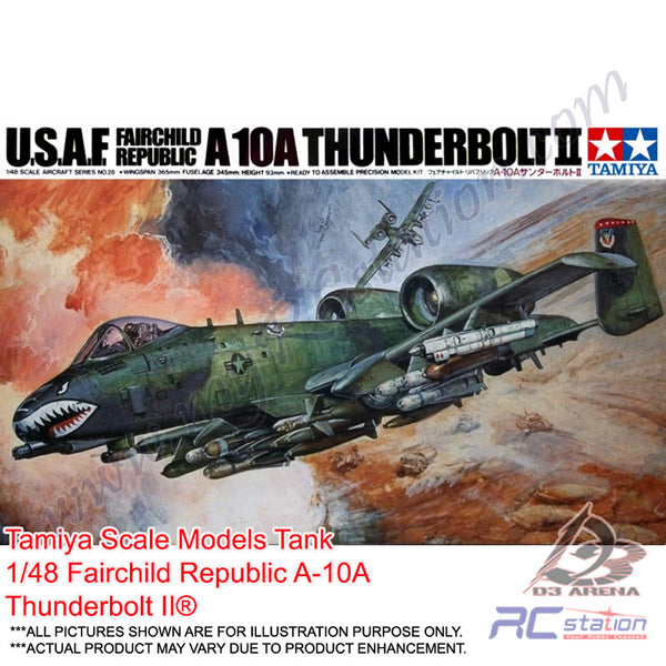 航空機・ヘリコプター TAMIYA 1/48 FAIRCHILD REPUBLIC A10A US Air Force Fairchild Republic A-10A 