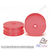 Tamiya #54282 - Tamiya RC DB01 Front Dish Wheels Pink [54282]